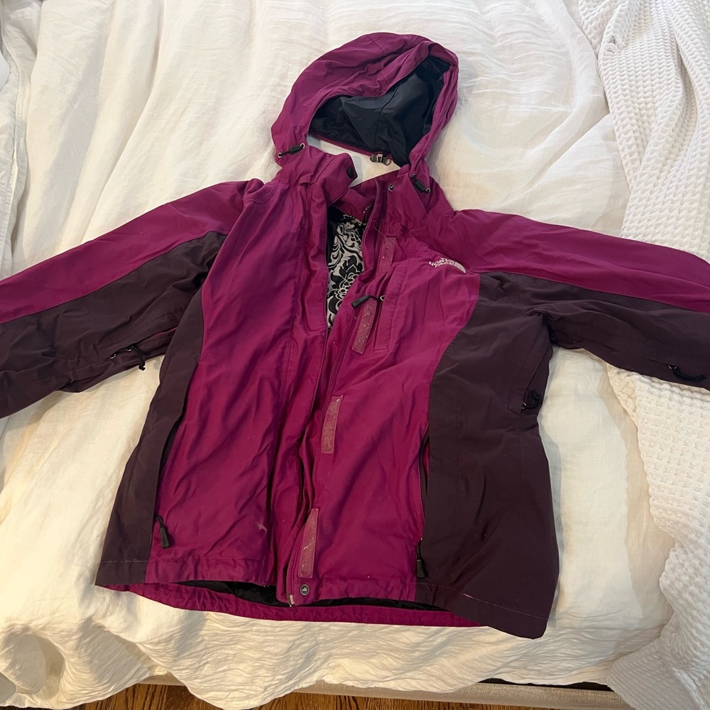Adult North Fave Purple and Pink Jacket Shell